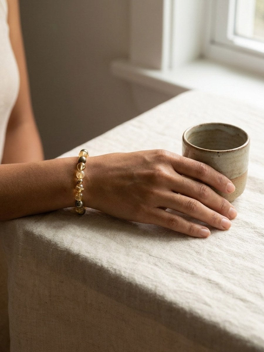 The Alchemist worn on the wrist