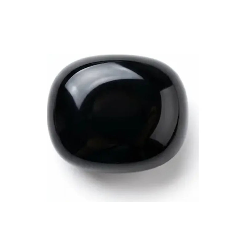 Black Obsidian tumbled stone