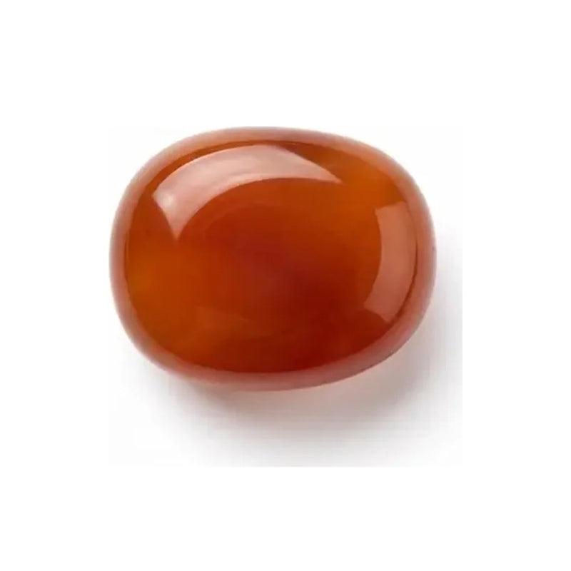 Carnelian tumbled stone