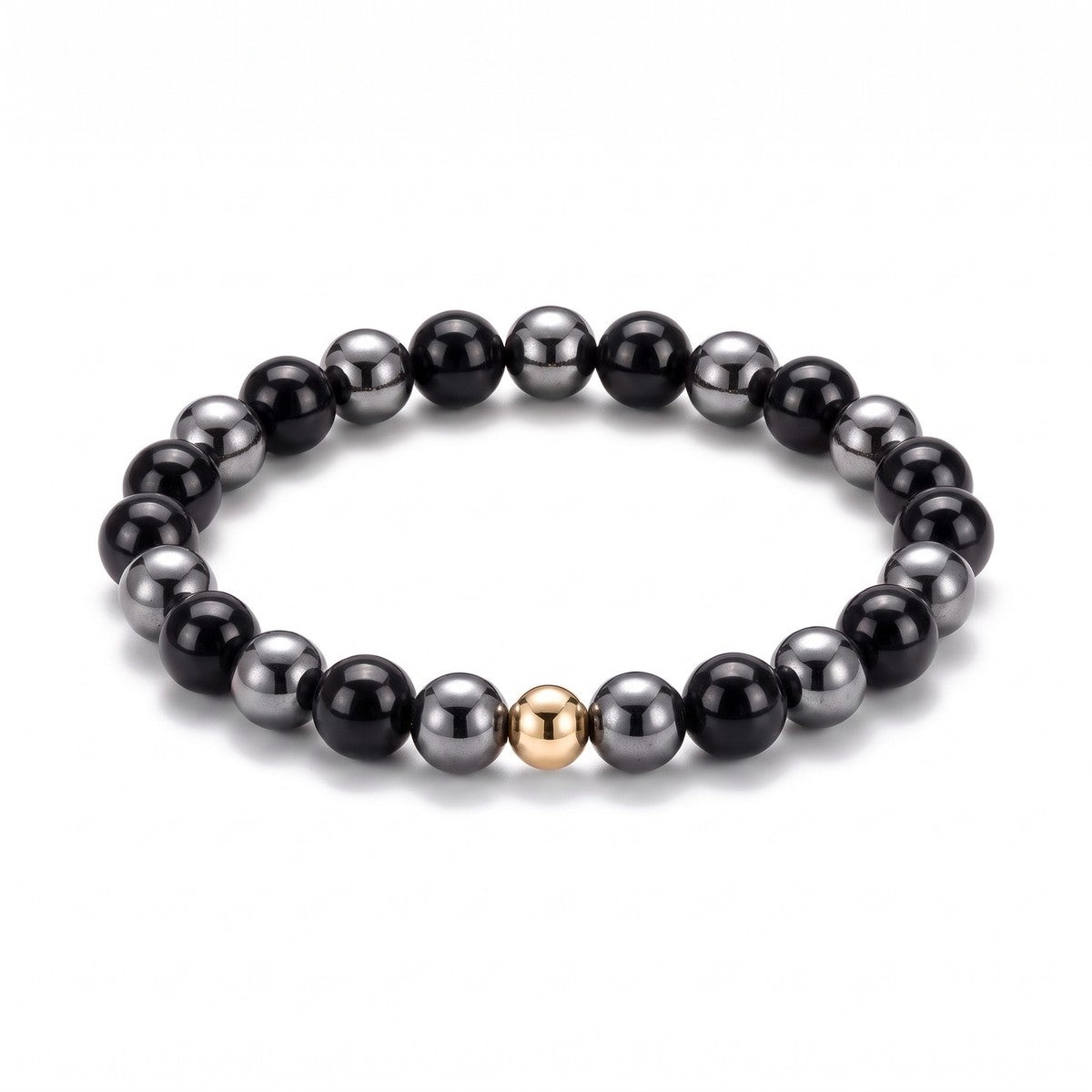 The Guardian, black tourmaline & hematite protection bracelet