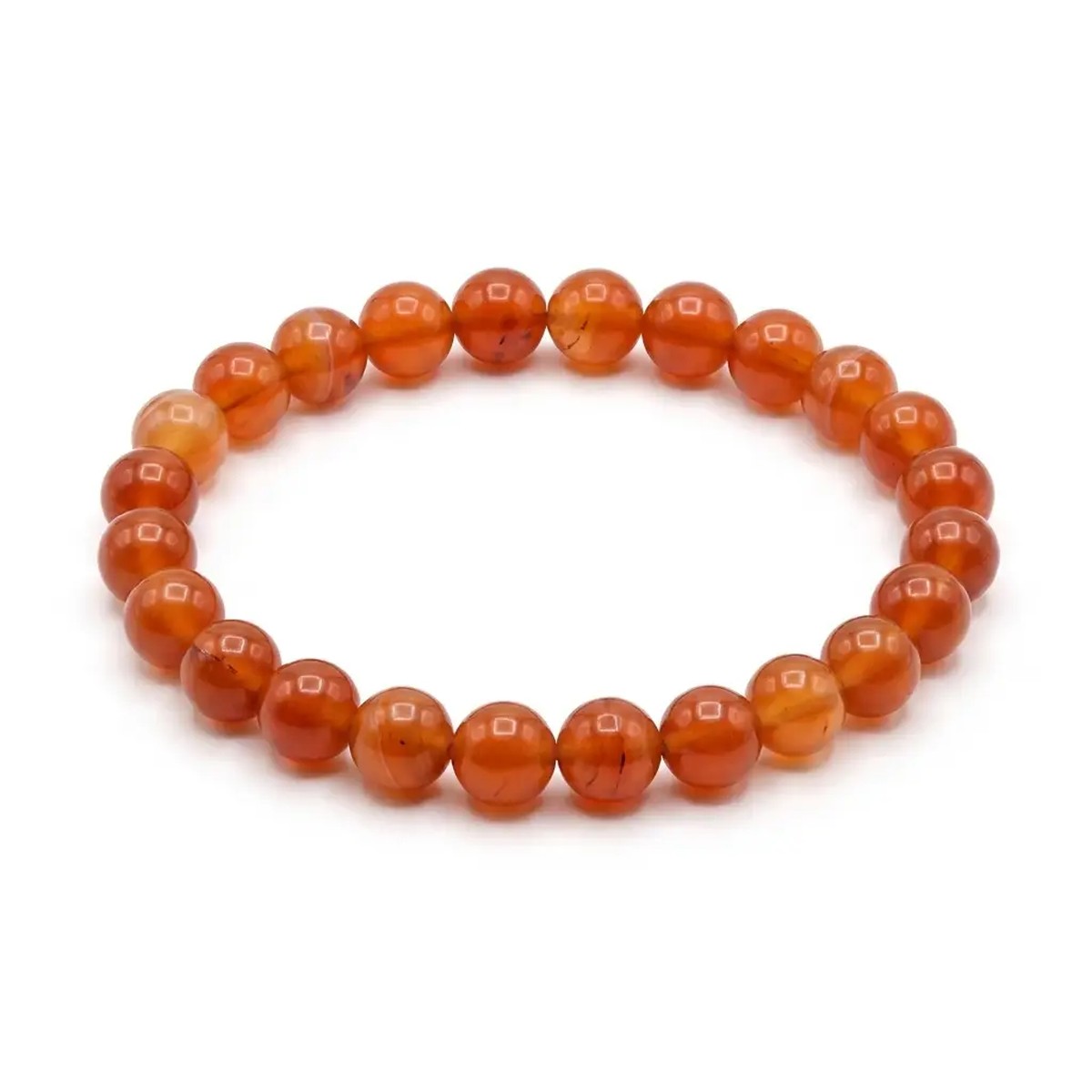 The Ember, carnelian crystal bracelet
