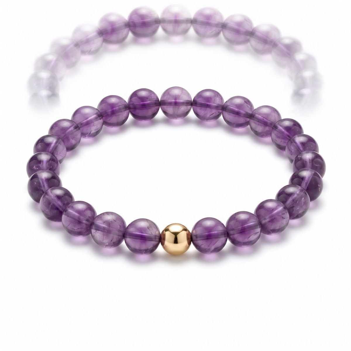 The Still Mind — Calm Bracelet · Amethyst